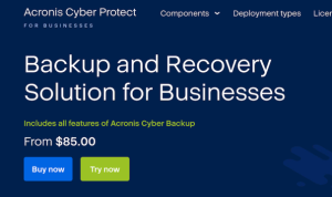 Acronis Cyber Protect – Backup & Recovery – Acronis