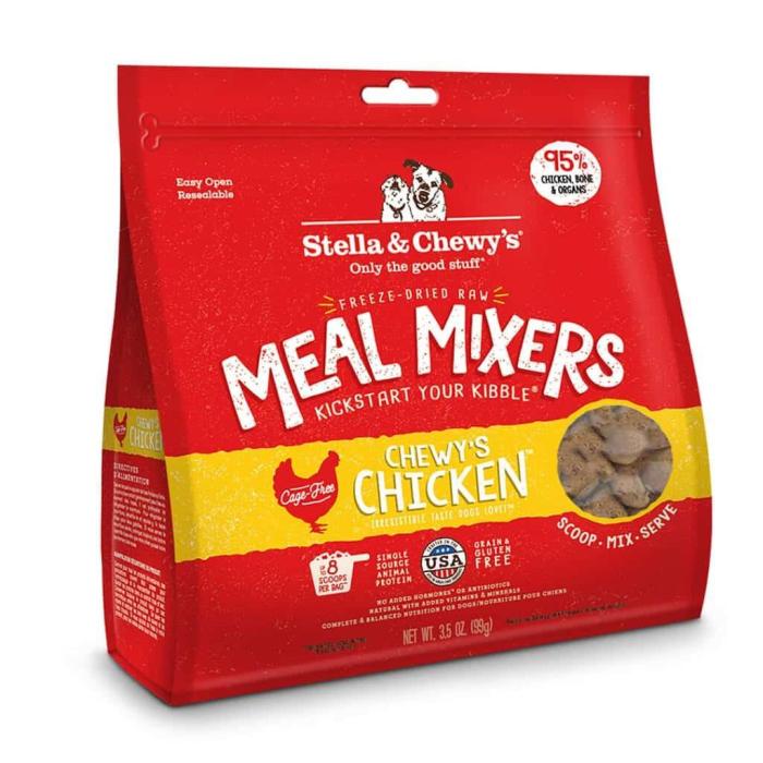 Stella & Chewys Freeze-Dried Raw Testing the Best Grain-Free Meal Mixer