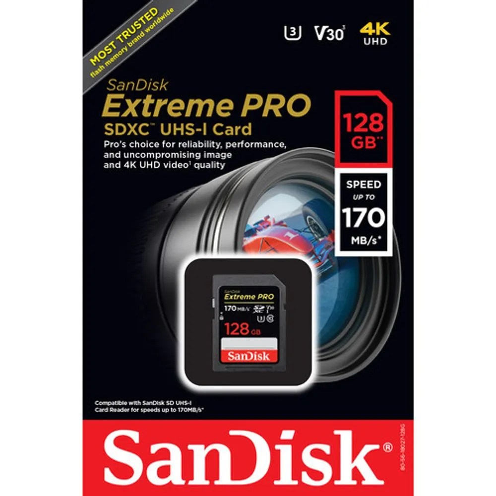 SanDisk Extreme Pro V90 SDXC Testing the Fastest Memory Cards for 8K Video Performance
