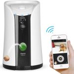 Skymee Owl Robot Testing the Interactive Mobile Camera and Treat Dispenser