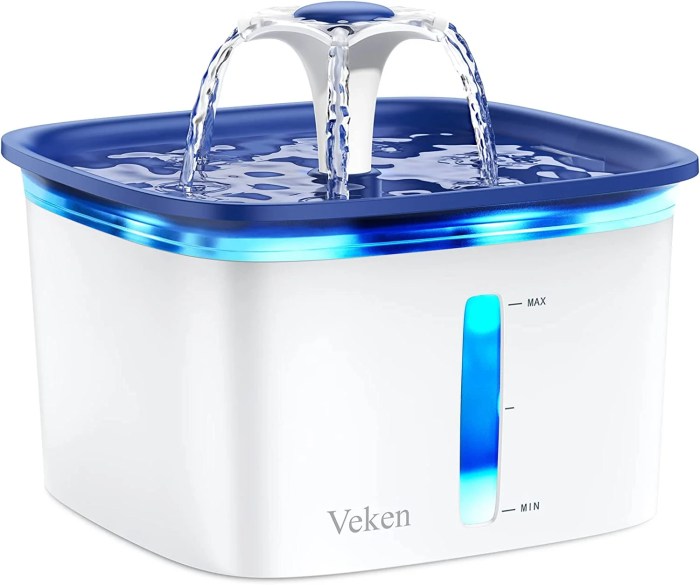 Veken Pet Fountain 2.5L Reviewing the Best Budget-Friendly Filtered Water Kit